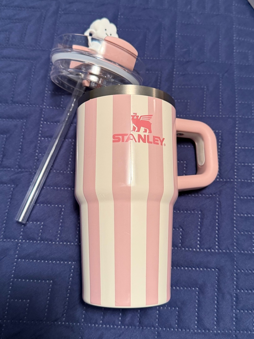 Stanley Oasis Collection 20oz Quencher Tumbler — Peach Whip Cabana Gloss NEW - Picture 5 of 7